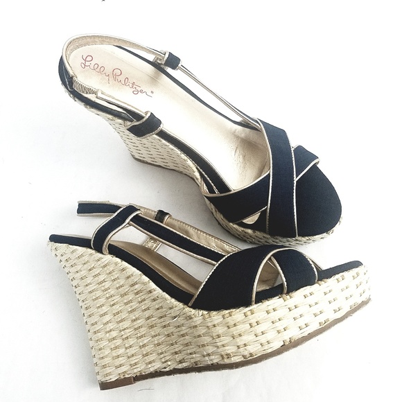 Lilly Pulitzer Shoes - Lilly Pulitzer | Ashley Wedge Sandals